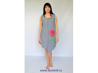 Сарафан кулирка "Морская Роза" от компании Домтрик, г. Иваново