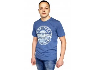 Футболка мужская "Калифорния индиго" от компании Домтрик, г. Иваново