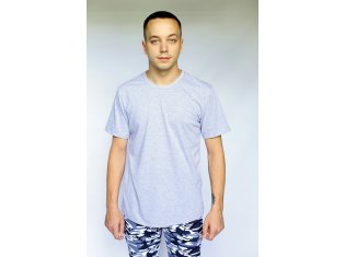 Футболка мужская кулирка "Меланж" от компании Домтрик, г. Иваново