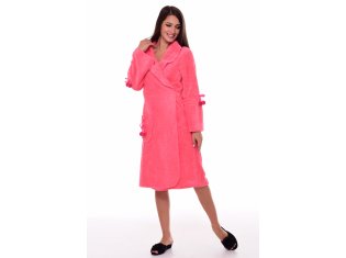 Халат женский 3-215в (коралл) от компании Новое Кимоно, г. Иваново