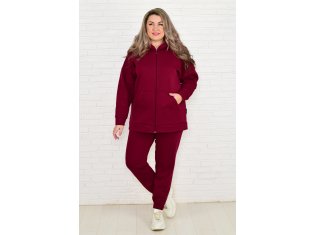 Костюм женский 5-313е (марсала) от компании Новое Кимоно, г. Иваново