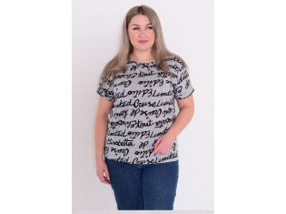 Футболка женская 6-196х (светло-серый) от компании Новое Кимоно, г. Иваново