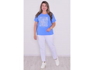 Костюм женский 5-333г (индиго) от компании Новое Кимоно, г. Иваново