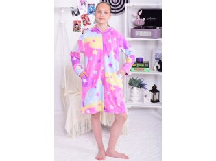 Халат подростковый 12-113 (розовый) от компании Новое Кимоно, г. Иваново
