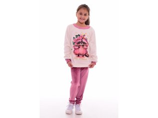 Костюм детский 7-218г (молоко + сухая роза) от компании Новое Кимоно, г. Иваново