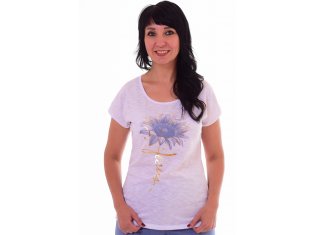 *Футболка женская Ф-2-12д (индиго-светлый) от компании Новое Кимоно, г. Иваново