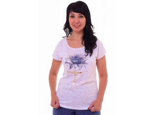 *Футболка женская Ф-2-12е (индиго-тёмный) от компании Новое Кимоно, г. Иваново