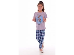Пижама детская 7-238 (серо-голубой) от компании Новое Кимоно, г. Иваново