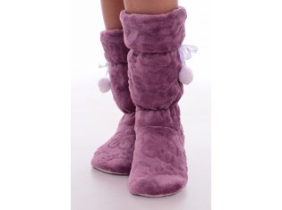 Носки домашние 10-01р (сухая роза) от компании Новое Кимоно, г. Иваново