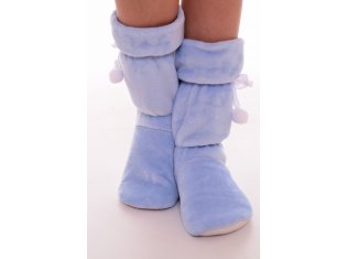 Носки домашние 10-01з (голубой) от компании Новое Кимоно, г. Иваново