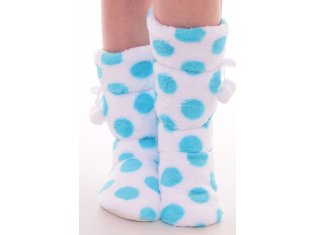 Носки домашние 10-01ф (горох) от компании Новое Кимоно, г. Иваново