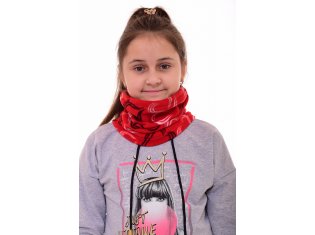 Снуд подростковый 14-002н (красный) от компании Новое Кимоно, г. Иваново