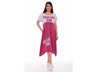 Платье женское 4-081б (малина) от компании Новое Кимоно, г. Иваново