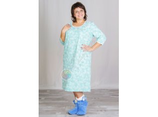 Ночная сорочка "Любовь", футер от компании Палитра-Текстиль (ИП Баранова Н.В.), г. Кохма