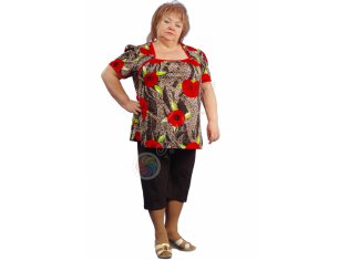 Футболка "Ульяна" от компании Палитра-Текстиль (ИП Баранова Н.В.), г. Кохма