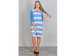 Халат "Радуга", махра от компании Палитра-Текстиль (ИП Баранова Н.В.), г. Кохма