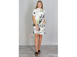 Халат "Панда", велюр от компании Палитра-Текстиль (ИП Баранова Н.В.), г. Кохма