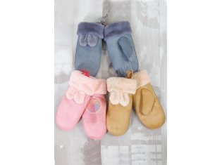 Варежки женские( под замшу) от компании Палитра-Текстиль (ИП Баранова Н.В.), г. Кохма