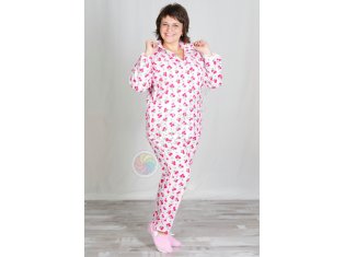 Пижама женская "Фланель" от компании Палитра-Текстиль (ИП Баранова Н.В.), г. Кохма