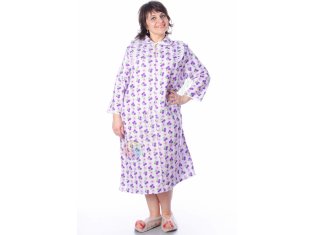 Ночная сорочка 002, фланель от компании Палитра-Текстиль (ИП Баранова Н.В.), г. Кохма