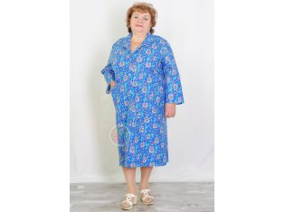 Халат на пуговицах 5xl, фланель от компании Палитра-Текстиль (ИП Баранова Н.В.), г. Кохма