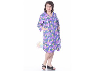 Халат на молнии, фланель от компании Палитра-Текстиль (ИП Баранова Н.В.), г. Кохма