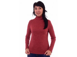 *Водолазка женская Ф-3-18 (коралл) от компании Фореска 37, г. Иваново