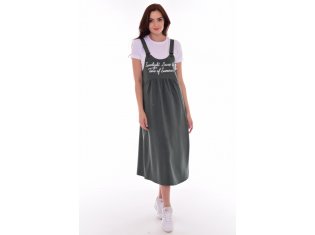 *Сарафан женский Ф-4-07а (хаки) от компании Фореска 37, г. Иваново