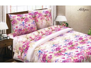 Товар Постельное белье 1,5 спальное из поплина от компании 