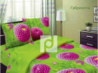 Товар Постельное белье 2-х спальное с европростыней из бязи от компании 