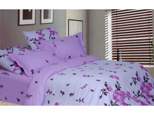 Товар Постельное белье Евро из поплина от компании 