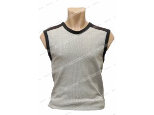 Товар ММ-160И Майка мужская (интерлок с черной вставкой) от компании Allure-iv