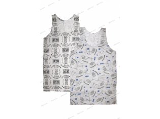 Товар ММ-16КН Майка мужская (кулирка набивная) от компании Allure-iv