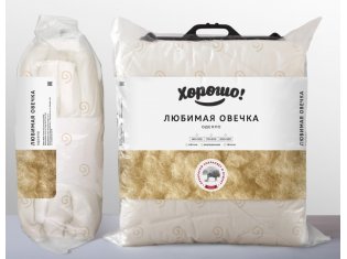 Одеяло ИвШвейСтандарт Любимая овечка (Теплое) от компании Ассорти Комфорт, г. Иваново