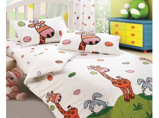 Постельное белье детское Фаворит Текстиль Жирафик, сатин от компании Ассорти Комфорт, г. Иваново