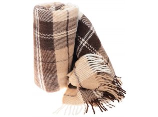 Плед Vladi Метро бел/беж/кор от компании Ассорти Комфорт, г. Иваново