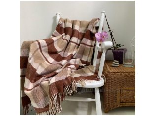 Плед Vladi Метро тер/бел/беж от компании Ассорти Комфорт, г. Иваново