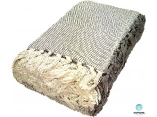 Покрывало Коронатекс Нарцисс серый от компании Ассорти Комфорт, г. Иваново