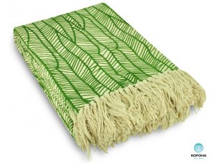 Покрывало Коронатекс Бамбу зеленое от компании Ассорти Комфорт, г. Иваново