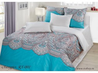 Постельное белье Фаворит Текстиль Лазурь, сатин от компании Ассорти Комфорт, г. Иваново
