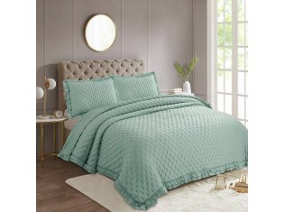 Покрывало Sofi De Marko Фрау, зеленый от компании Ассорти Комфорт, г. Иваново