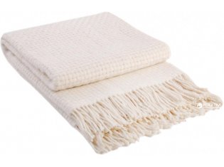 Плед Vladi Рогожка белый от компании Ассорти Комфорт, г. Иваново