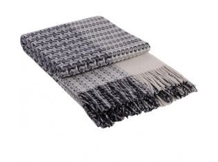 Плед Vladi Капучино бел/сер/т.сер от компании Ассорти Комфорт, г. Иваново