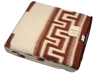 Одеяло-плед Vladi Греция бел/тер от компании Ассорти Комфорт, г. Иваново