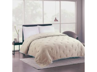 Покрывало-одеяло Sofi De Marko Габриэлла, бежевый от компании Ассорти Комфорт, г. Иваново