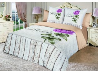 Постельное белье в подарочной упаковке Фаворит Текстиль Roses, сатин от компании Ассорти Комфорт, г. Иваново