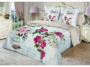 Постельное белье в подарочной упаковке Фаворит Текстиль Memories, сатин от компании Ассорти Комфорт, г. Иваново