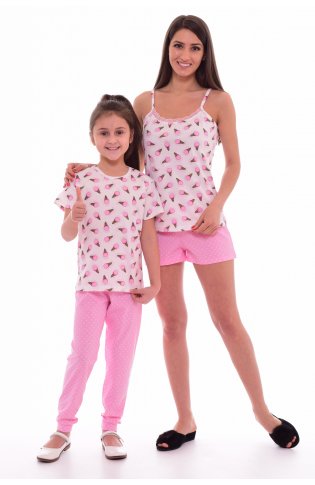 Пижама женская 1-139а (розовый) от компании Новое Кимоно, г. Иваново