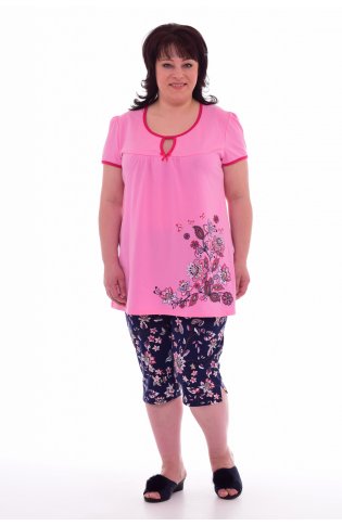 Пижама женская 1-143б (розовый) от компании Новое Кимоно, г. Иваново