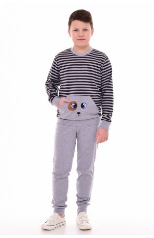 Пижама подростковая 11-029 (серый) от компании Новое Кимоно, г. Иваново